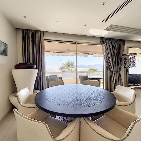 Luxueux 3 Pieces A Avec Vue Mer, Climatisation Et Internet - Fr-1-470-14 * Κάννες